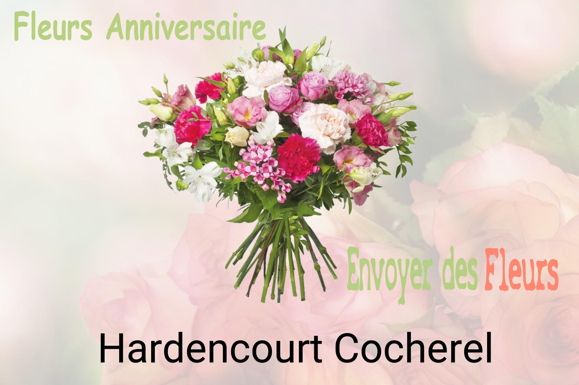 Bouquet de fleurs d’anniversaire livré à Hardencourt-Cocherel